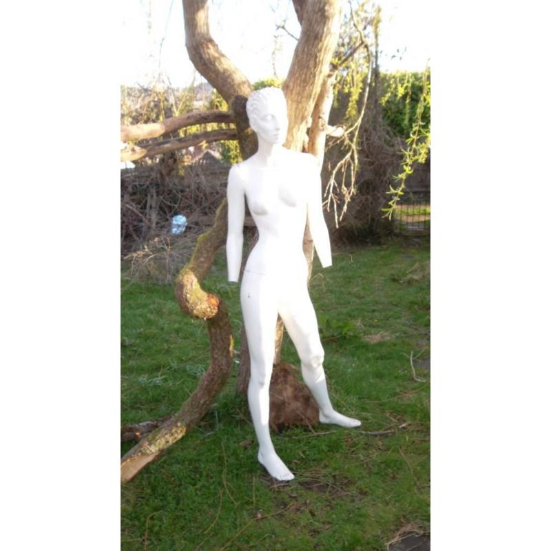 mannequin dummy life size from Doctor Who white