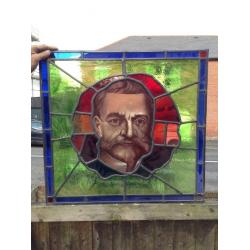Beautiful stained glass window one of a kind