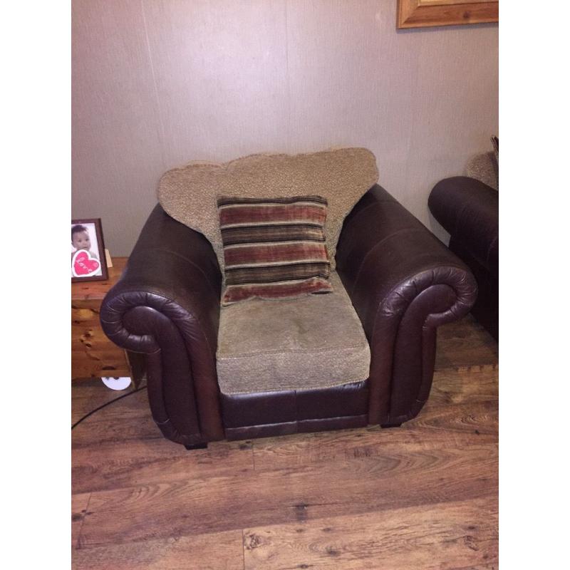 Dfs sofa & armchair