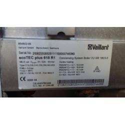 Vaillant ecoTEC Plus 618 System Boiler COMBI