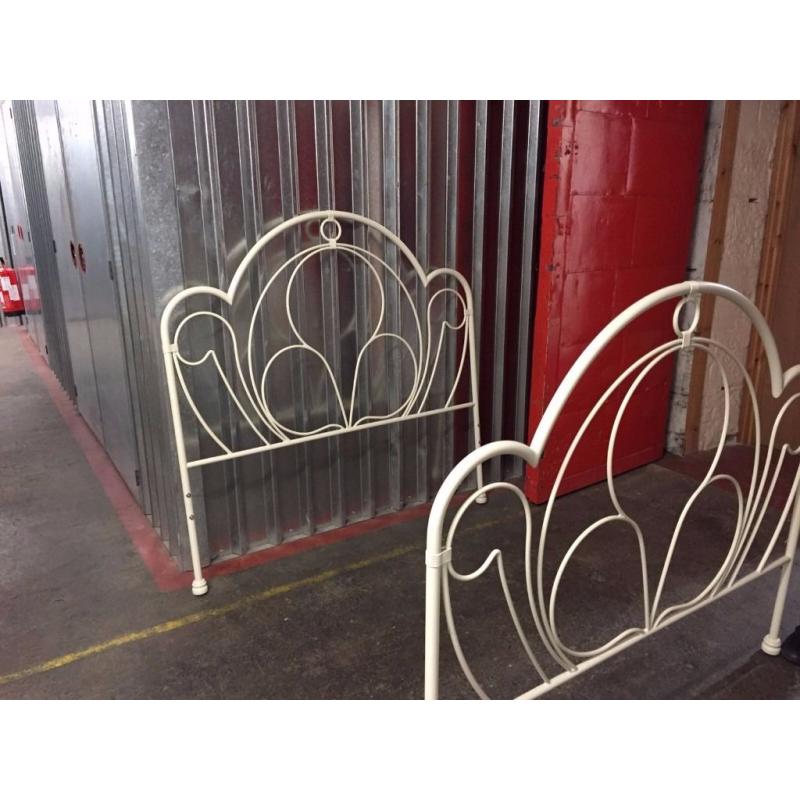 Beautiful Cream Marks and Spencer Bedstead