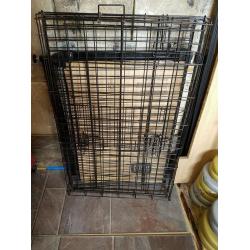 Used dog cage medium