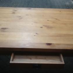 Hand made pine table