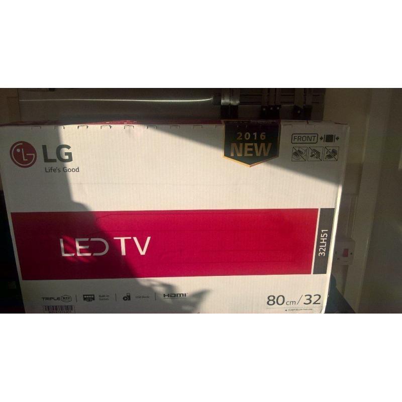 brand new lg tv 32in boxed unopened