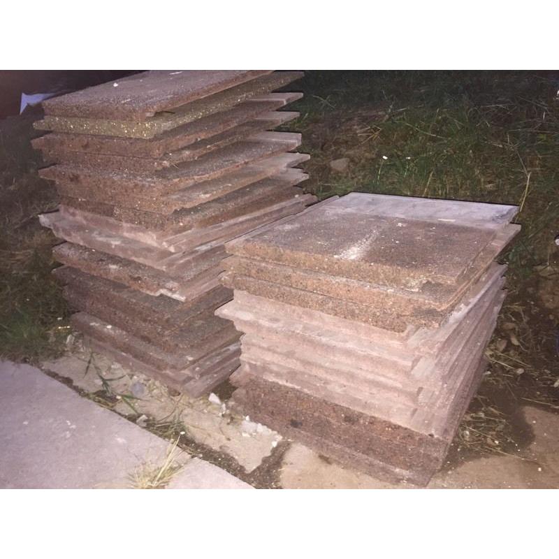 Used roof tiles