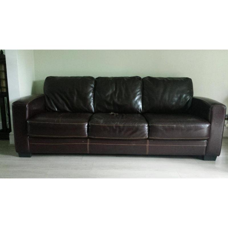 Leather sofa set 3 + 2
