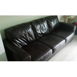 Leather sofa set 3 + 2