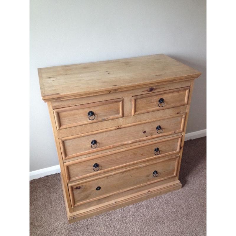 Chest of drawers, solid wood