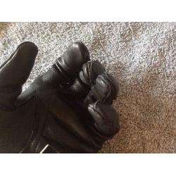 Harley bikers leather gloves all sizes