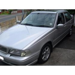 SWAP / P,ex / OR SELL VOLVO S70 AUTO WITH S/H NICE CHEAP MOTOR