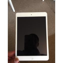 iPad mini cellular 3G/4G unlocked to any network and wifi silver white 16GB