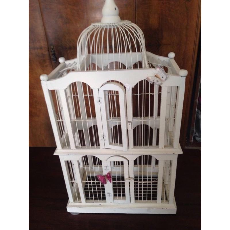 Decorative bird cage - perfect for weddings