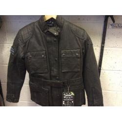 Ladies Oxford wax motorcycle jacket size 14
