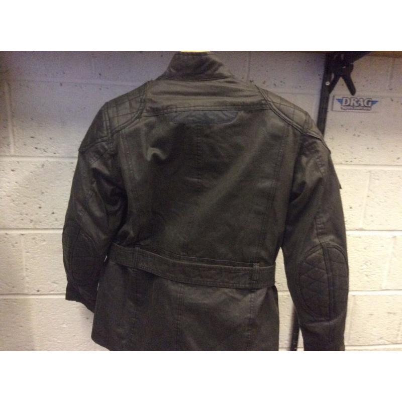 Ladies Oxford wax motorcycle jacket size 14