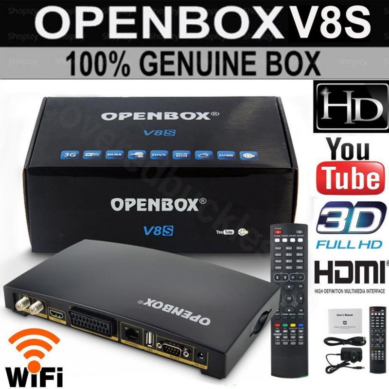 OPENBOX V8S 12 MONTH GIFT INCLUDED