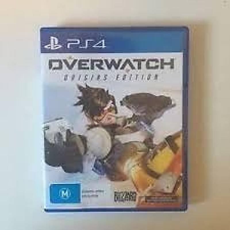 1TB PS4 Immaculate 3x Games Drakes Fortune 4 Over watch all boxed.