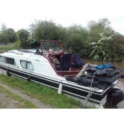 Canal cruiser 25 foot in lovely condition