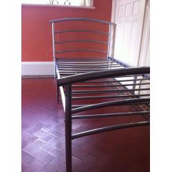 Metal Single Bed / Adult Size / Can Deliver