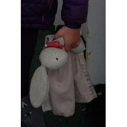 Lost Bunny toy, Portree (or Stein), Isle of Skye