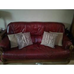 3 Seater Sofa and 2 Armchirs