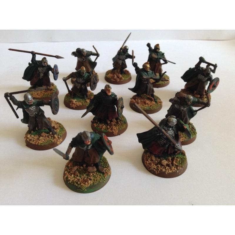 Lord of the Rings Warhammer - 12 Warriors of Rohan (2 Sets Available) *Collection Only*