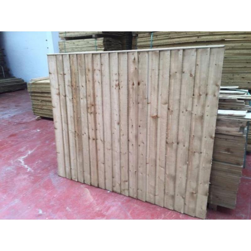 ?? High Quality Feather Edge Timber Fence Panels