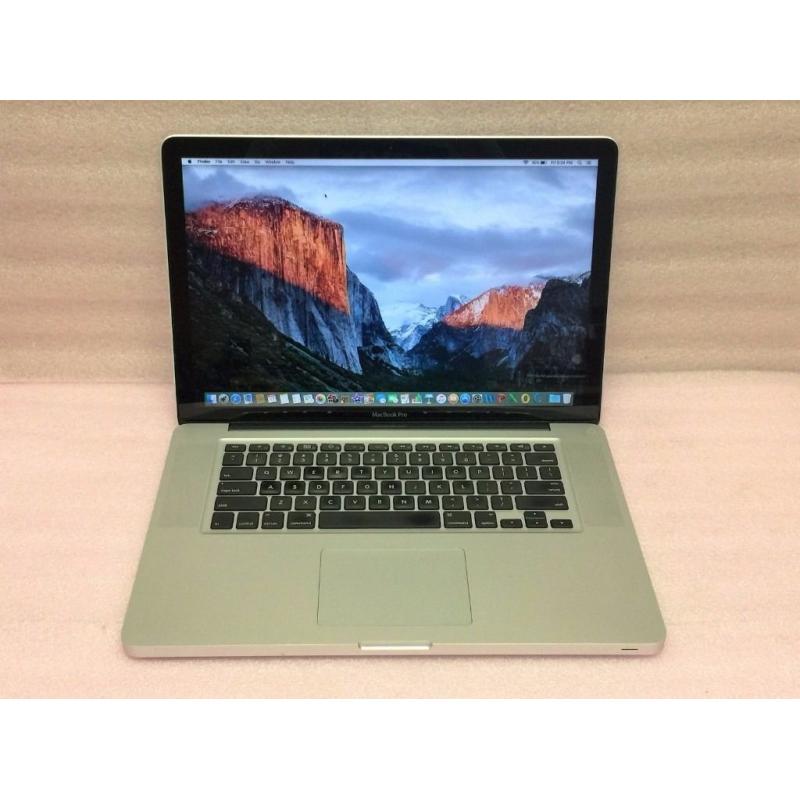 Macbook Pro 15 inch Apple mac laptop Intel Core i5 processor in full working order