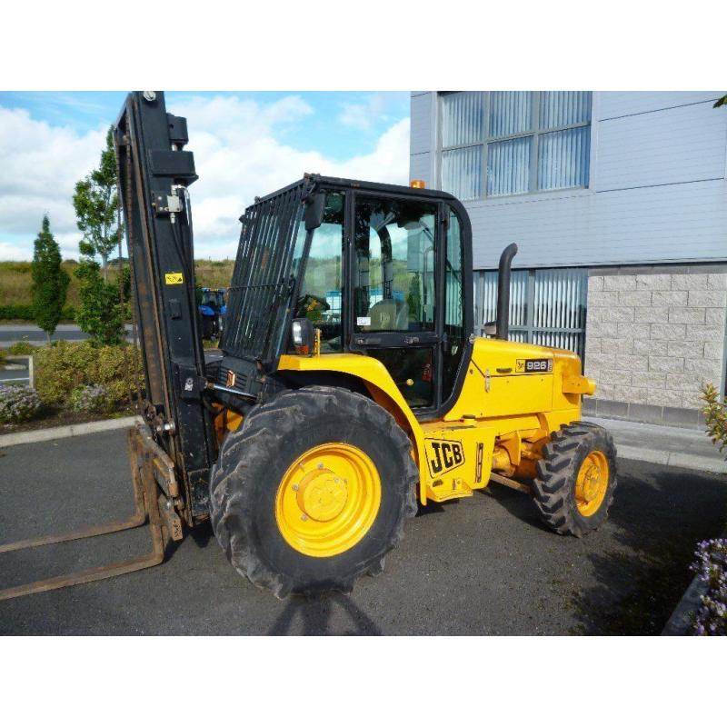 JCB 926 Rough Terrain Forklift 2004 with 4879 hours