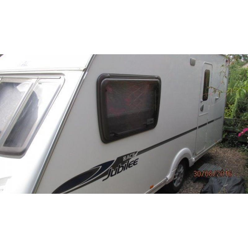 Ace Jubilee Ambassador 2009,, 2 berth with "INFLATABLE AWNING"
