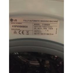 LG Washing Machine F12B9QDA