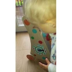 Fisher Price Jumperoo and Wooden Walker