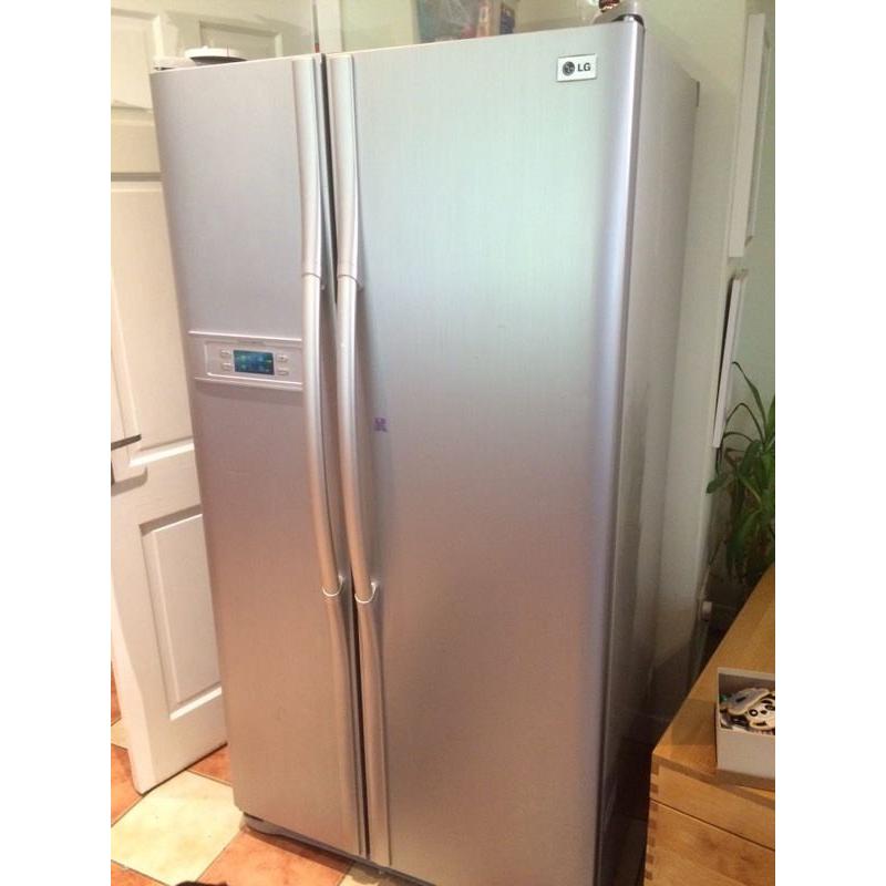 American style fridge and freezer