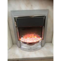 Year old electric fire for fireplace