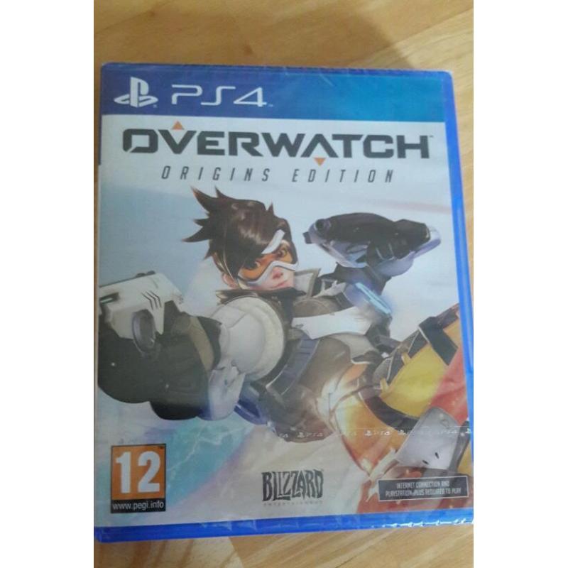 Ps4 game overwatch. New