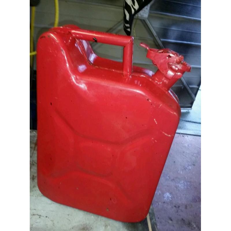 Steel fuel container 10 litre