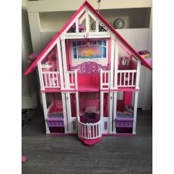 Large Barbie collection & accessories