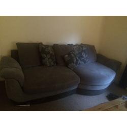 4 seater and arm chair