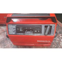 Honda petrol generator s EX650 in very good condition working