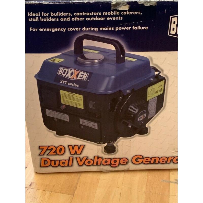 720watts Dual voltage generator BOXXER