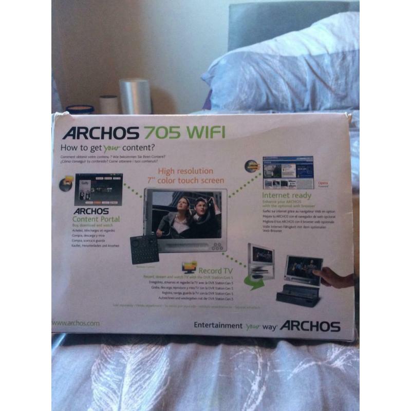 Archos 705 Portable WiFi Media Player and Recorder