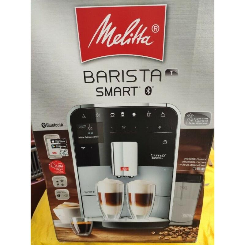 Melitta F83/0-102 Barista T Smart Coffee Machine, 1450 W, 1.8 liters, Black