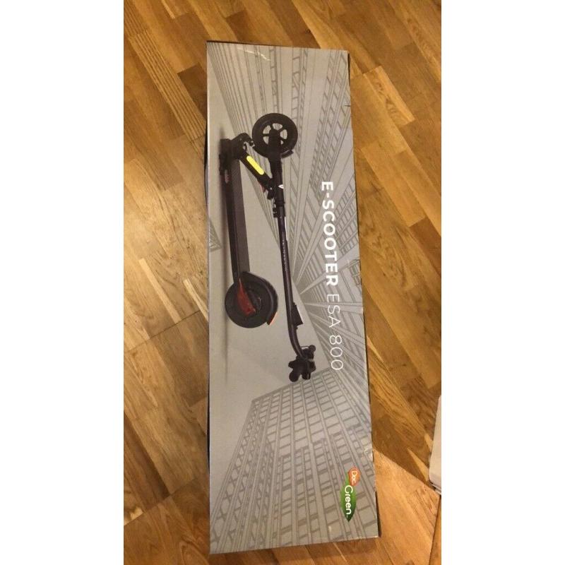 Electric Scooter ESA 800 Doc Green - New in Box