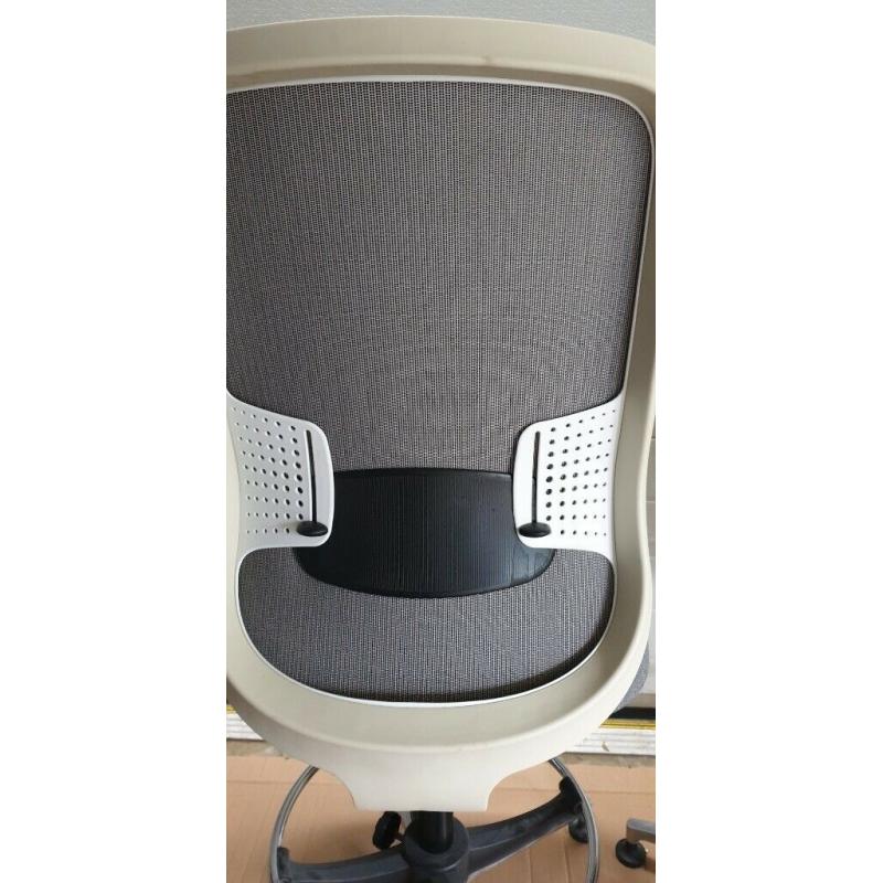 2 x Orangebox Do (HBC) - Counter height chair / stool - drafting, cashier, task.