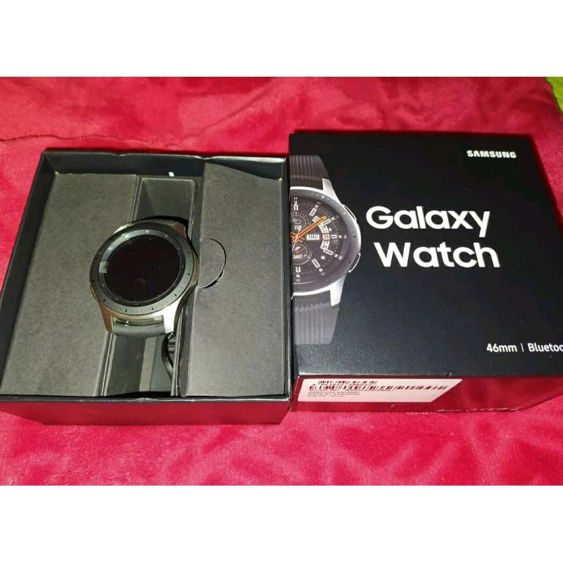 Sale for 2 Samsung Galaxy Watch Gold and Black