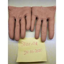 Nail training hands