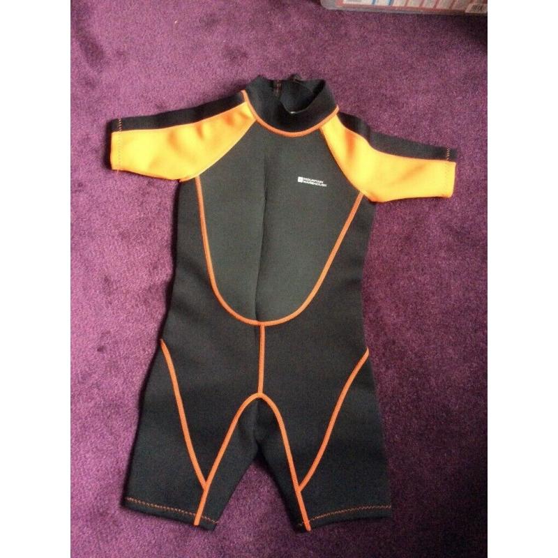 Wetsuit age 7-8