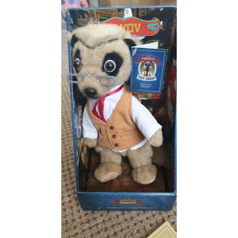 Compare the Market meerkat Yakov toy