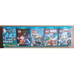 Wii U console games (pre-owned)