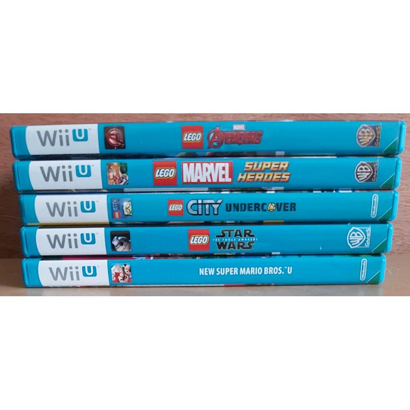 Wii U console games (pre-owned)