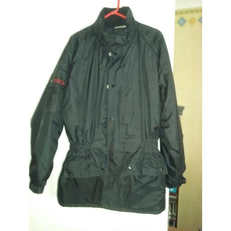Sidi Black Motorcycle Jacket Large Size Excellent Condition Collect Farlington PO6 1AZ